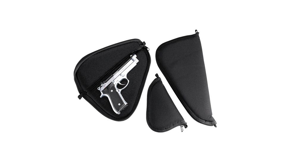 GunMate Pistol Soft Case/Rug, Black, Small