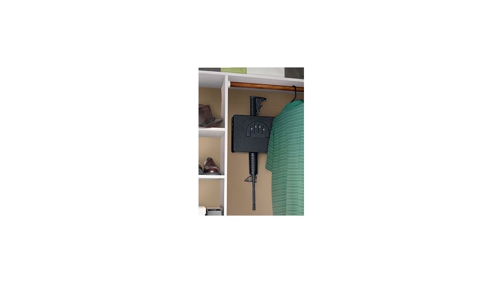 GunVault AR Vault Biometric Gun Safe, Fingerprint Lock, 1x9V Battery, Black, ARB1000