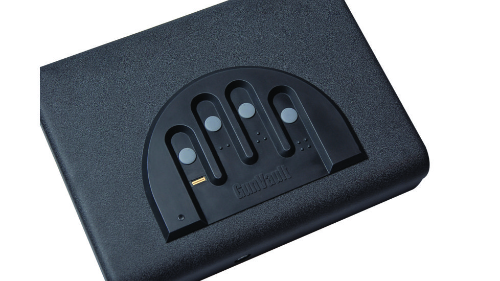 GunVault Microvault Bio Portable Biometric Pistol Safe, Waterproof w/ Fingerprint MVB500 