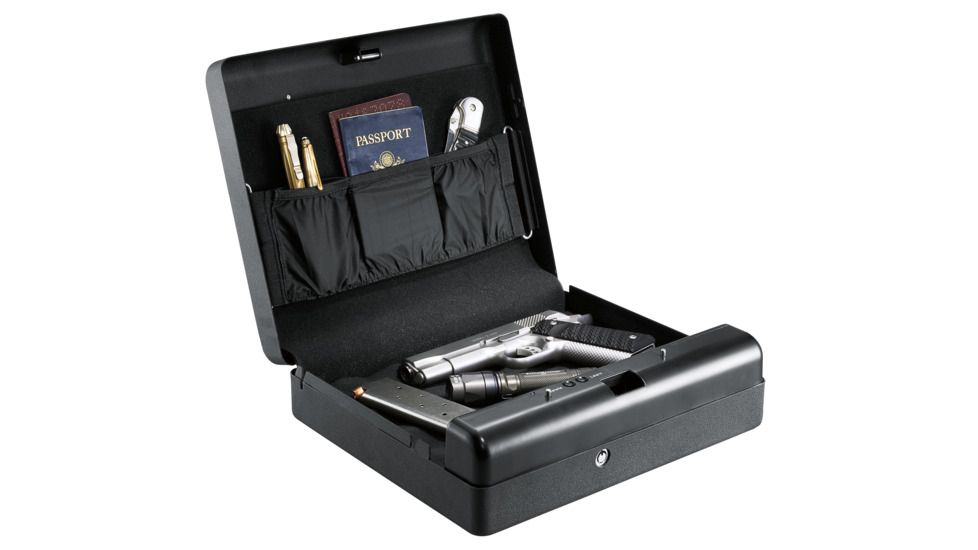 Gun-Vault MicroVault XL Fingerprint Pistol Safe MVB 1000