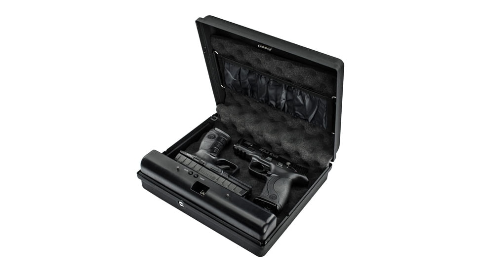 Gunvault MV105019 MicroVault XL Personal Safe, Illuminated Keypad, Manual Key, MV1050-19