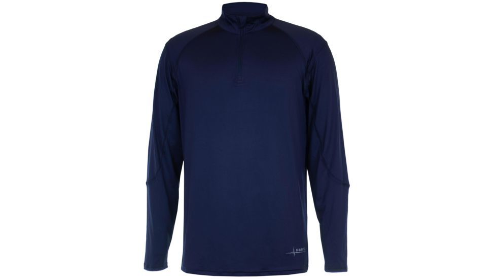Habit 1/4 Zip Performance Layer - Mens, Peacoat, Large, PT1302-990-L