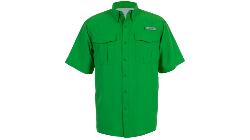 Habit Belcoast River Guide Short Sleeve Fishing Shirt - Mens, Clasic Green, Extra Large, TS1347-311-XL