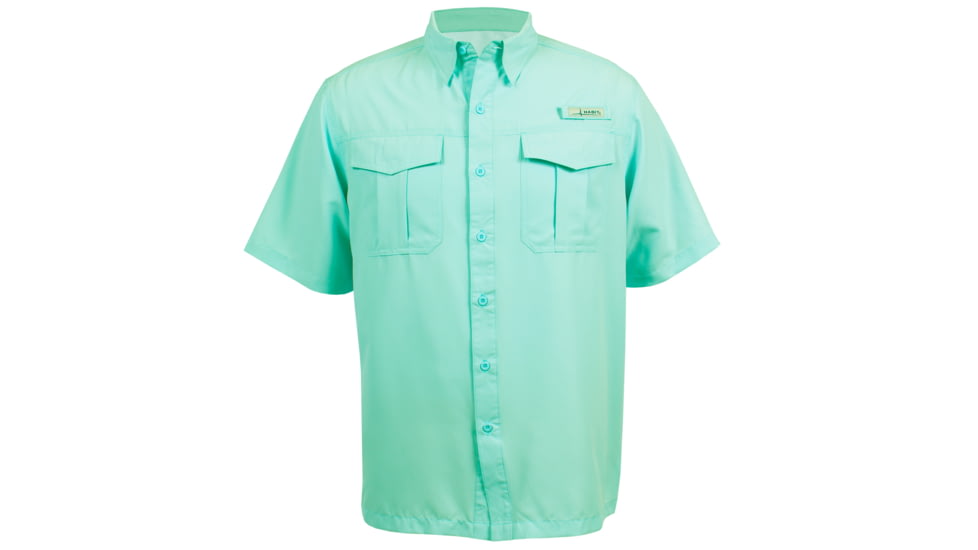 Habit Belcoast River Guide Short Sleeve Fishing Shirt - Mens, Limpet Shell, 3XL, TS1347-842-3X