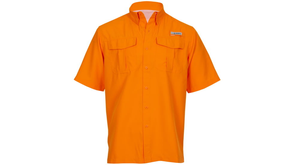 Habit Belcoast River Guide Short Sleeve Fishing Shirt - Mens, Mandarin, 2XL, TS1347-439-2X