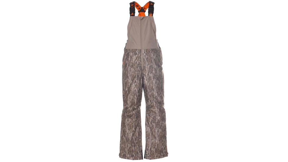 Habit Cedar Branch Insulated Bibs, Mossy Oak Bottomland, Small, WB10007-014-YS