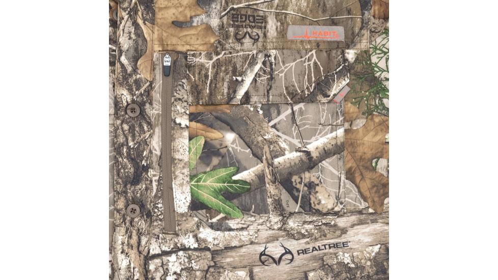 Habit Hatcher Pass Camo Guide Short Sleeve Shirt - Mens, Realtree Edge, Small, TS1476-922-S