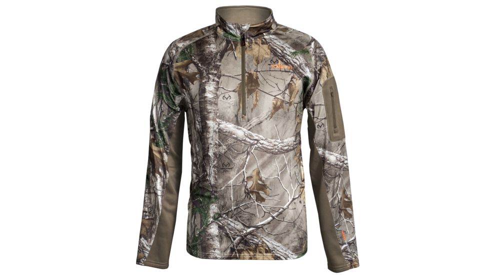 Habit Performance Layer - Men's, Realtree Xtra / Shitake/Cub, Large PT1278-F17-R-1-6-L-904