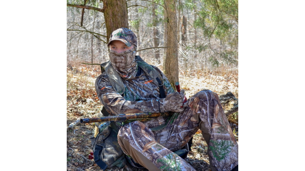 Habit Piedmont Point Reversible Hooded Performance Layer - Mens, Realtree Edge/Black, Small, PT1424-941-S
