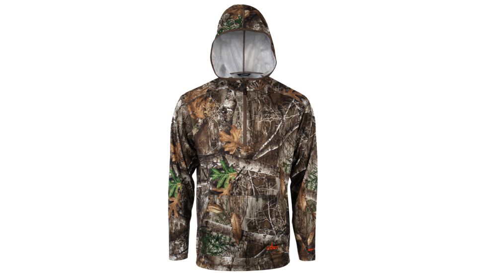 Habit Pinyon Grid Fleece Hoodie - Mens, Realtree Edge/Cub, Large, PT1471-0A4-L
