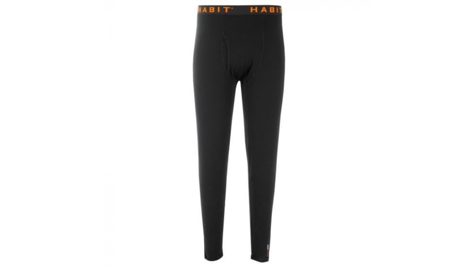 Habit Redstag Merino Wool Base Layer Pant - Men's, Extra Large, Black, BL10012XL