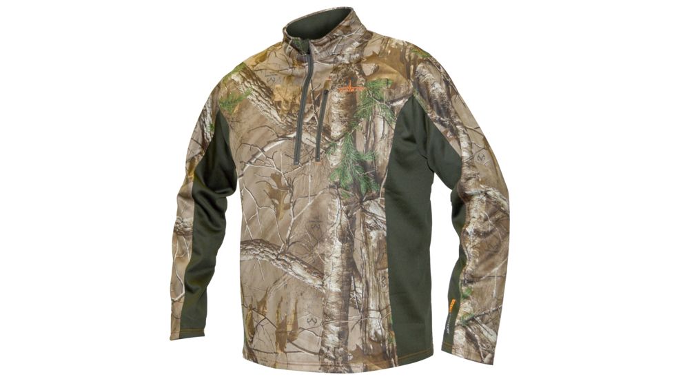 Habit Techshell Lite Pullover - Men's, Realtree Xtra / Night Forest, Large SS1016-1-6-188-L