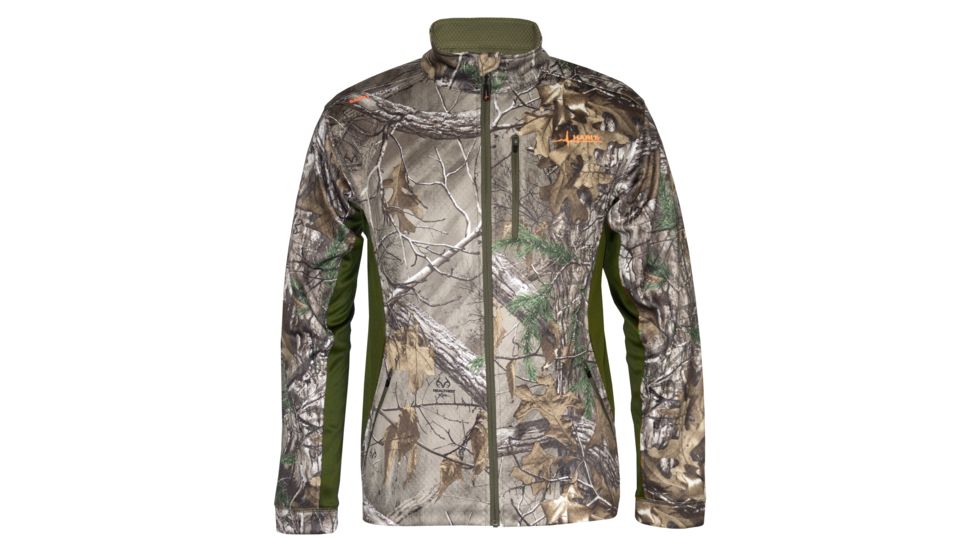 Habit Techshell Lite Pullover - Men's, Realtree Xtra and Ivy Green, 2X TJ1059-F17-R-1-6-2X-892