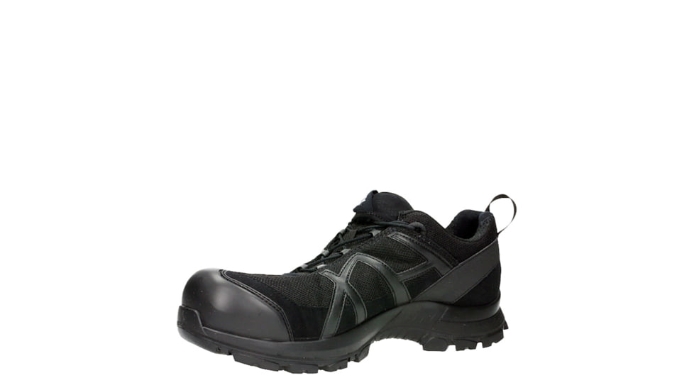 HAIX 42.1 Low Black Eagle Safety Boot, 8.5US, Wide, Black, 8.5, 610013W-8.5