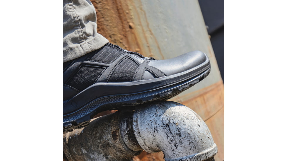 HAIX BE Athletic 2.1 T Boots - Unisex. 12 US, Medium , 6in, Black, 12, 330113M-12