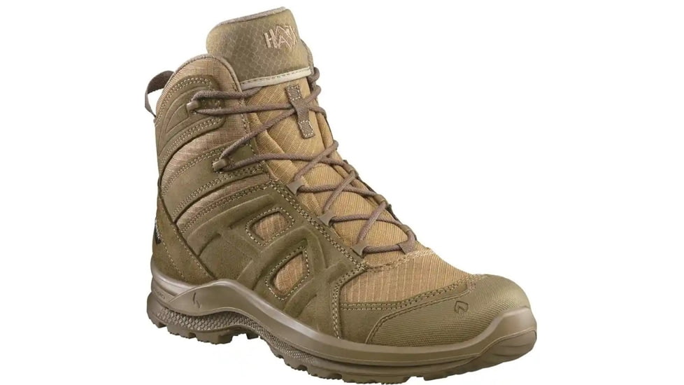 HAIX Black Eagle Athletic 2.1 V GTX Mid Duty Boots, Medium, Coyote, 8, 330137M-8