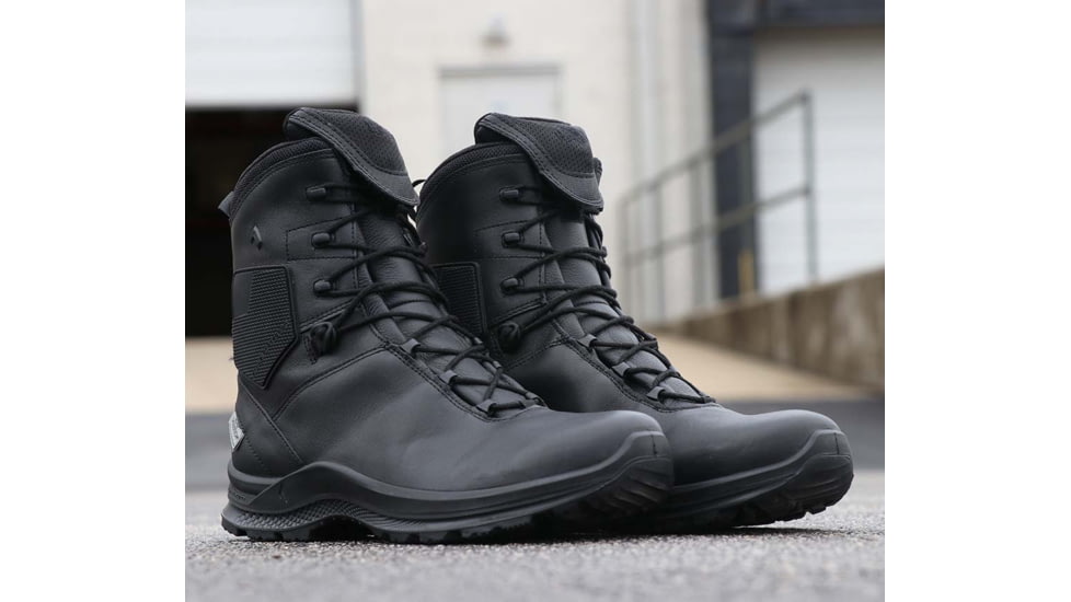 HAIX Eagle Tactical FL High Waterproof Leather Boots - Mens, Black, 13, Wide, 340035W-13