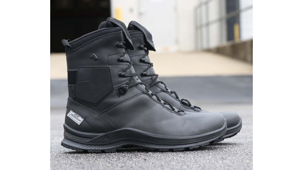 HAIX Eagle Tactical FL High Waterproof Leather Boots - Mens, Black, 13, Wide, 340035W-13