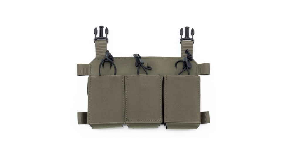 Haley Strategic Partners Thorax, Triple Rifle Mag Placard, Fits 3 Rifle Magazines, Includes MP2 Inserts, 500D/1000D Nylon Laminate Construction, Ranger Green, TPC-TRMP-MP2-2-3-RG