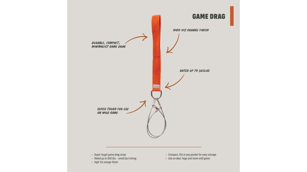 HALF RACK Game Drag, Orange, Small, HR1220