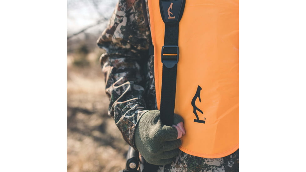 HALF RACK Premium Hunter Orange Safety Vest, Orange, Medium, HR1500