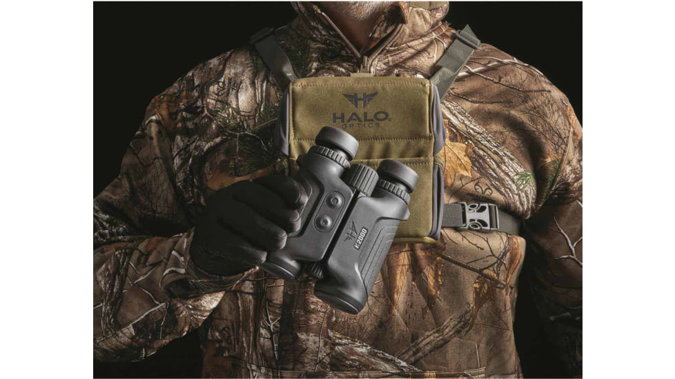 Halo K2000 10x42 Binocular, Black, HALLRFBIN2000
