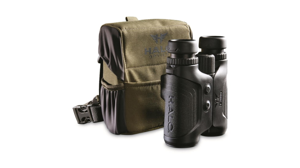 Halo K2000 10X42 Binoculars Lrf W/ Laser Rangefinder, HALLRFBIN2000