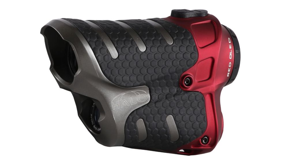 Halo Xtanium 1000 - 1000 Yard Halo Laser Range Finder w/ AI Angle Intelligence Compensation Technology, Red/Black/Grey XT1000