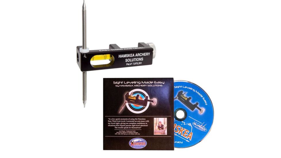 Hamskea Easy Third Axis Level DVD Combo, Black, 106001