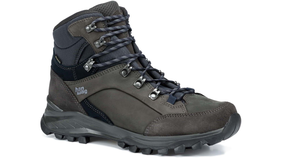 Hanwag Banks GTX Hiking Boot - Mens, Navy/Asphalt, 7, H203000-007064-7