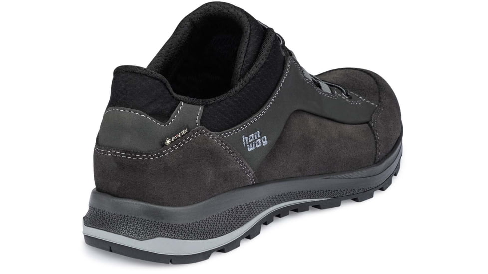 Hanwag Banks Low GTX Hiking Boots - Mens, Asphalt/Black, 11, H203500-064012-11