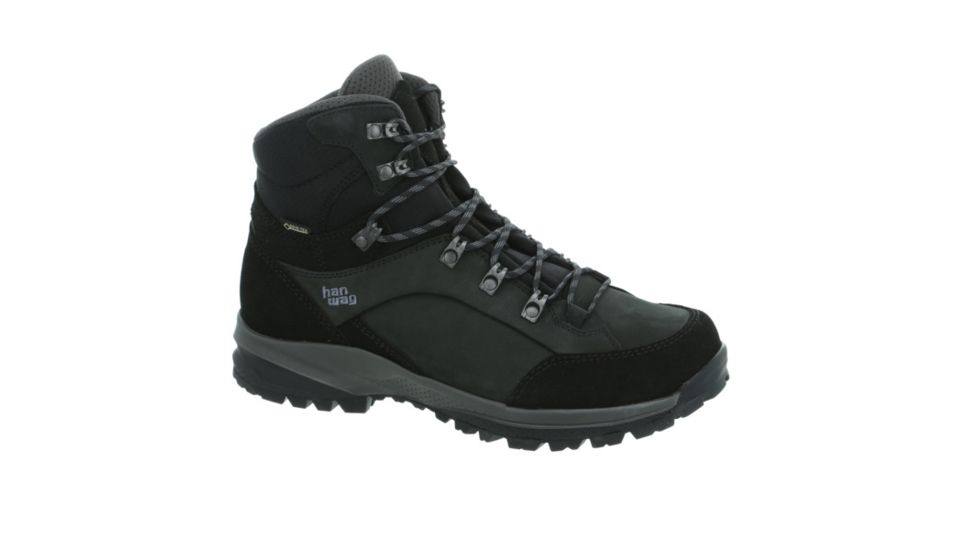 Hanwag Banks SF Extra GTX Hiking Shoes - Mens, Black/Asphalt, 11.5 US, H203100-12064-11.5