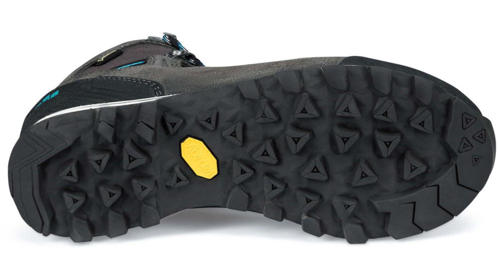 Hanwag Makra Light Lady GTX Shoes - Womens, Asphalt/Bluegreen, 4, H100401-064499-4