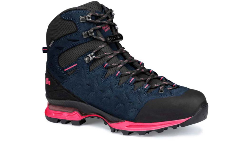 Hanwag Makra Trek Lady GTX Shoes - Womens, Navy/Pink, 5,5, H204401-007522-5,5