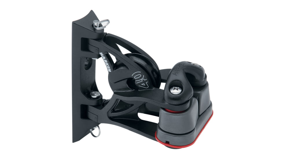 Harken Carbo Air Pivoting Lead Block w/Aluminum Cam-Matic Cleat 40mm 79732