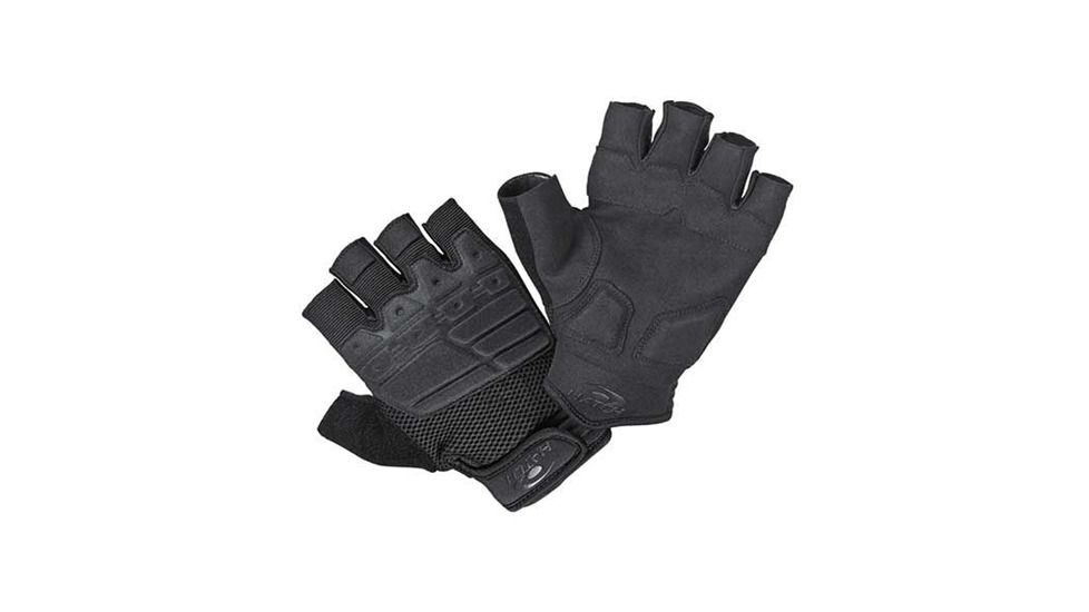 Hatch Special Unit Bike Glove, Half Finger, Black, X-Large HGSUBH100-XL