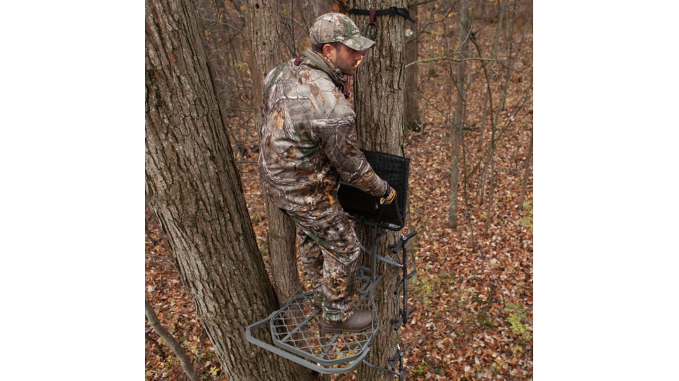 Hawk Treestands Helium Kickback LVL Hang-On Tree Stand, HWK-HF2033