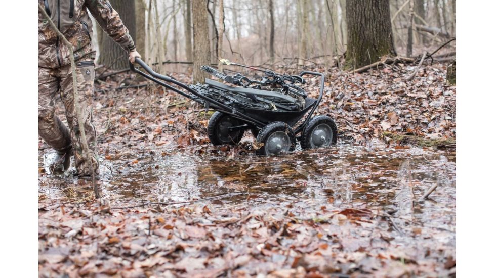 Hawk Treestands Hawk Crawler Game Cart, Black, 3420