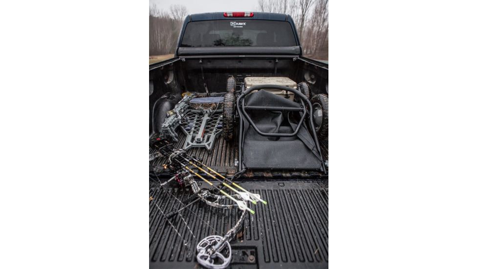 Hawk Treestands Hawk Crawler Game Cart, Black, 3420
