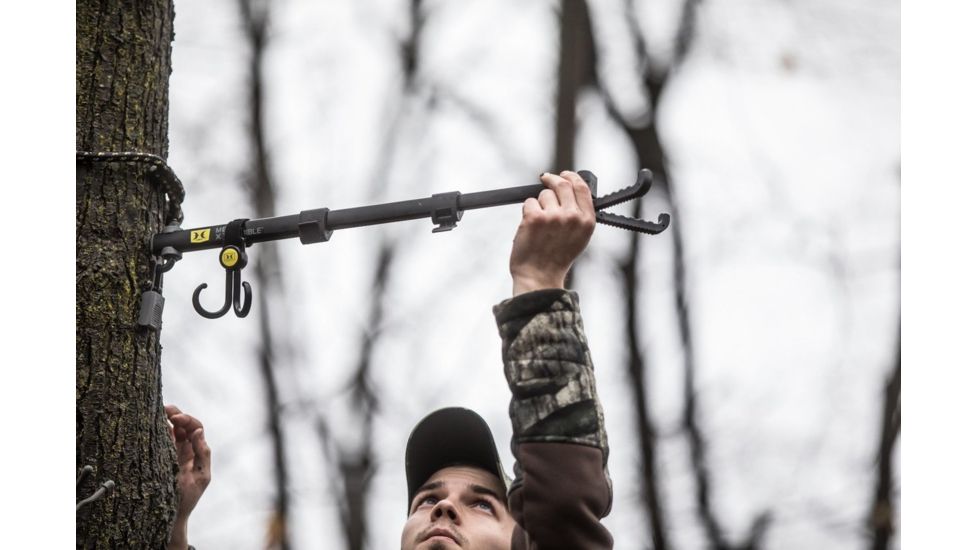 Hawk Treestands Mega Xtendible Tree Arm, Black, 3021Z