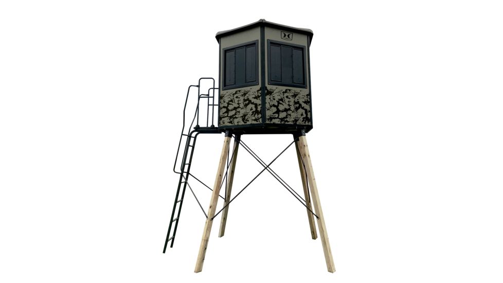 Hawk Treestands Watchtower Panoramic 6-8-10 Ft Blind Kit 3870