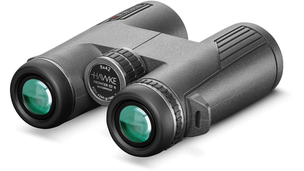 Hawke Sport Optics Frontier ED X 8x42mm Roof Prism Binocular, Rubber, Grey, 38411