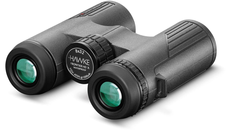 Hawke Sport Optics Frontier HD X 8x32mm Roof Prism Binocular, Grey, 38006