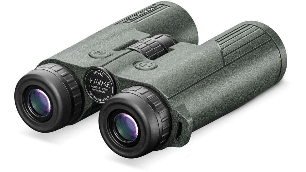 Hawke Sport Optics Frontier LRF 2300 10x42mm Rangefinder Binocular, Green, 38615