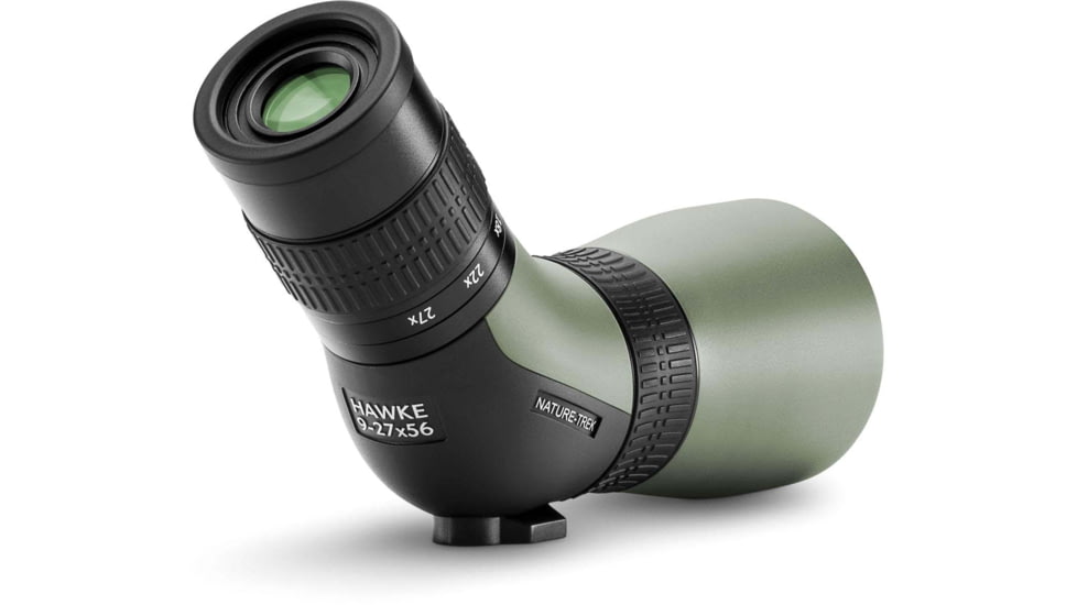 Hawke Sport Optics Nature Trek, 9-27x56mm, Porro, Spotting Scope, Green, 55210