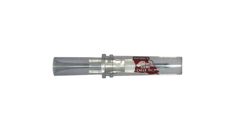 Haydels Cajun Squeal Mallard Call Double Reed, Clear 87284