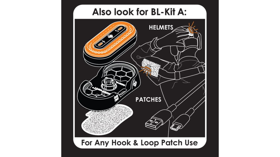 Hazard 4 Beacon Light Kit - B, Black, One Size, HP-BKB-BLK
