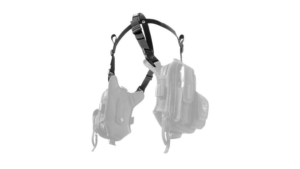 Hazard 4 Covert LT Basic Webbing Harness,Black CVT-S-LSTP
