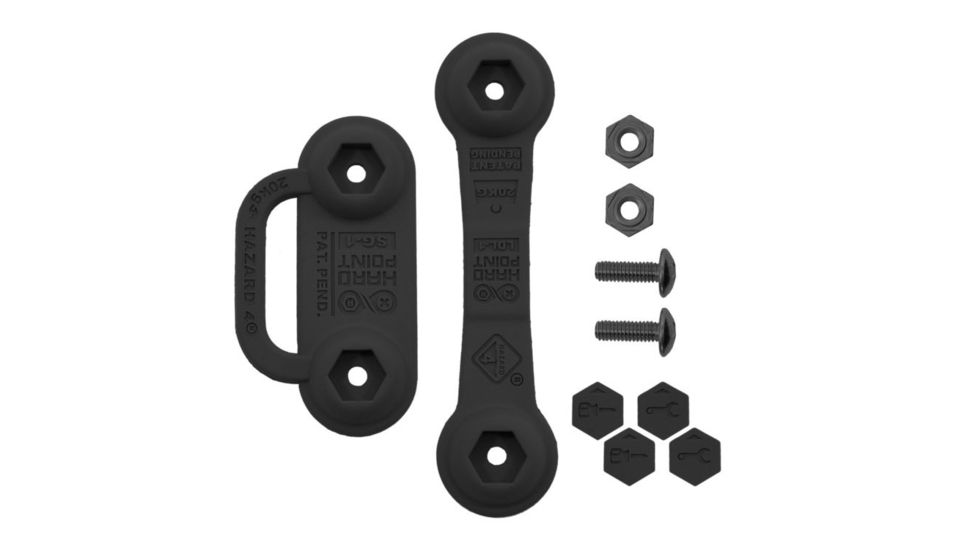 Hazard 4 HardPoint Kit - #1, Black, HP-KIT1-BLK