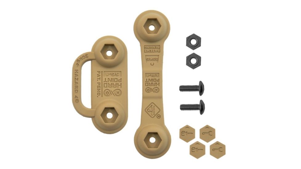 Hazard 4 HardPoint Kit - #1, Coyote, HP-KIT1-CYT